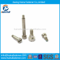 China Supplier SS304 / 316 DIN923 inoxidável parafusos de cabeça de queijo ranhurado com ombro